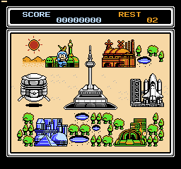 Power Blazer screenshot 5 for Famicom